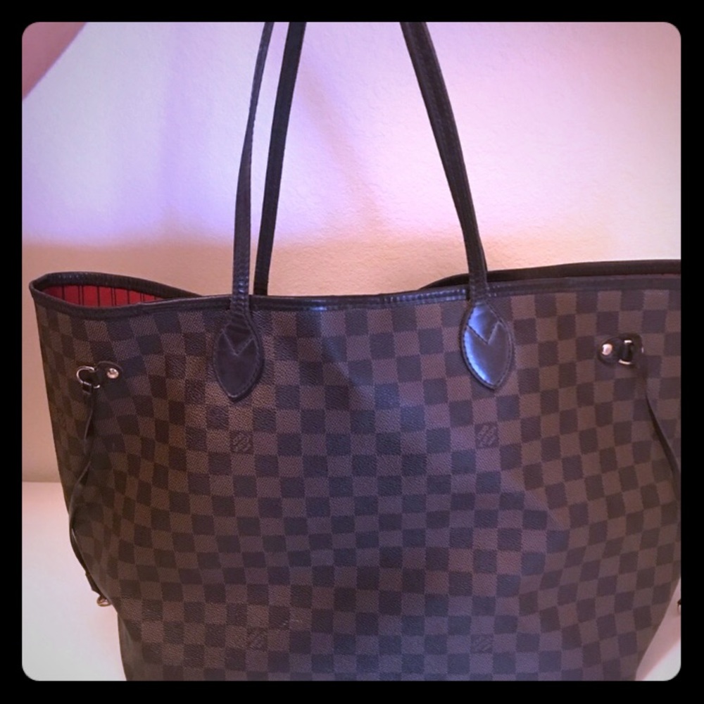 LOUIS VUITTON Damier Ebene Neverfull GM